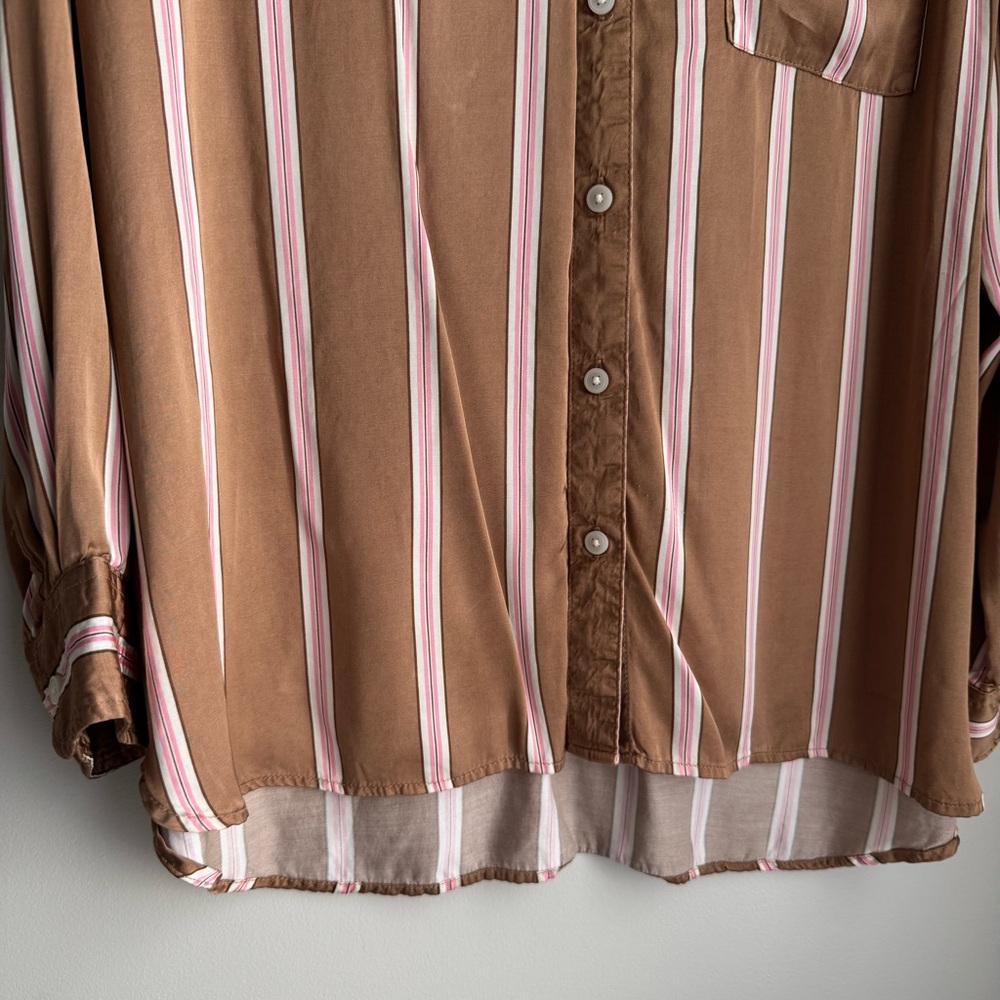 Aerie Satin PJ-To-Party Shirt - Picture 8 of 12